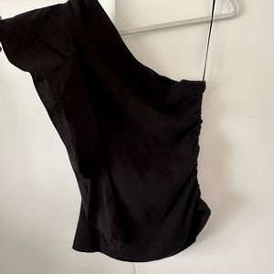 Anthropologie One Shoulder Top
